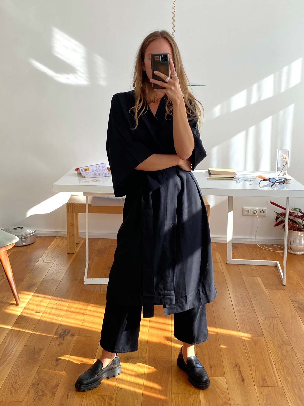 Liese Kimono Black