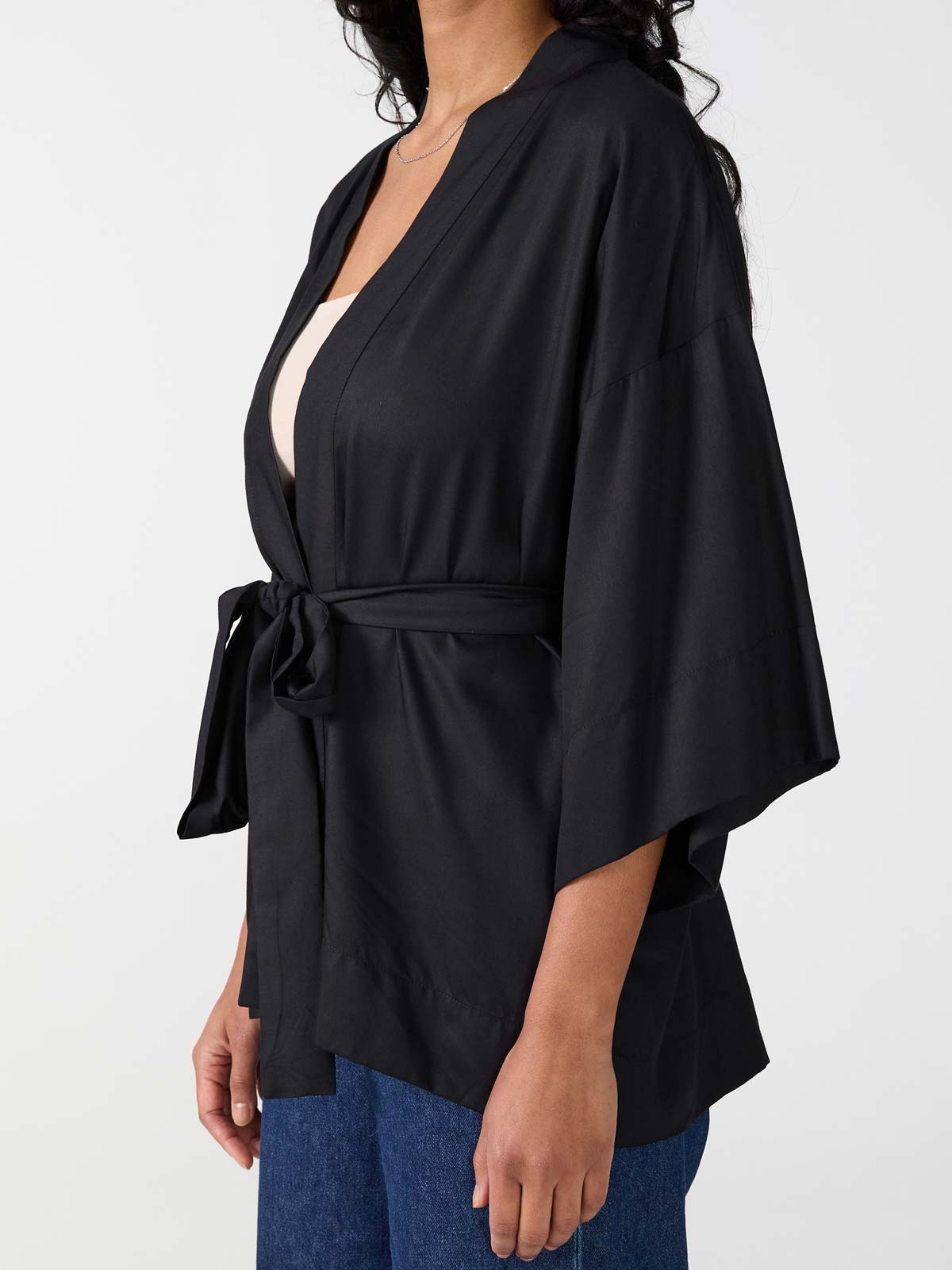 Gerda Kimono Schwarz