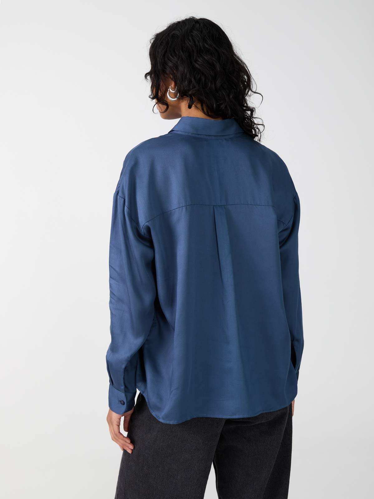 Mona Hemd Blau
