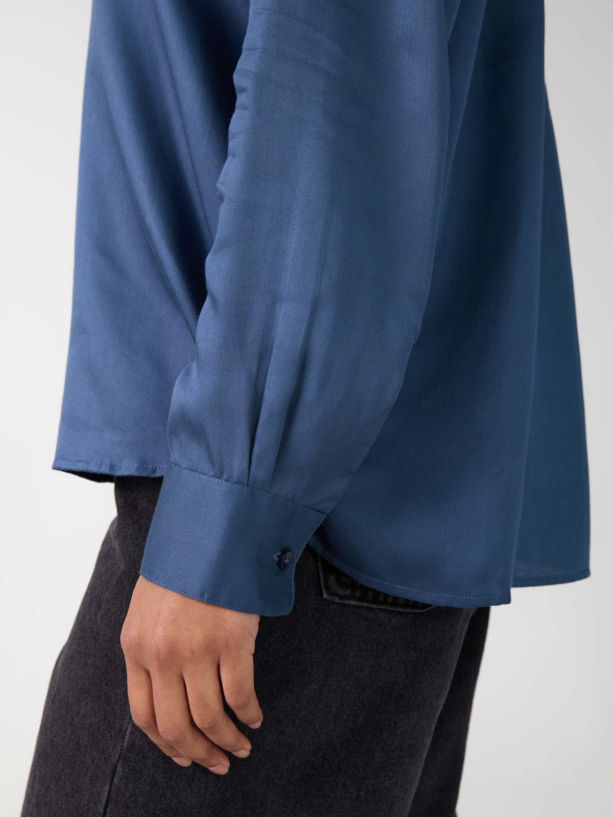 Mona Hemd Blau
