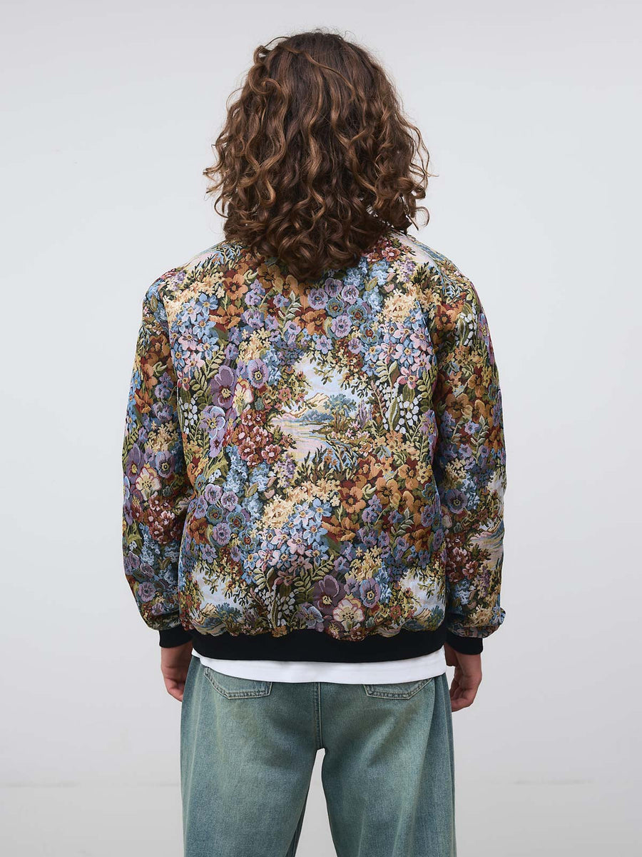 Siggi Reversible Bomber Jacket Bouquet/Black