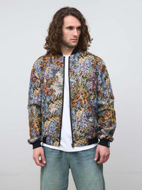 Siggi Reversible Bomber Jacket Bouquet/Black