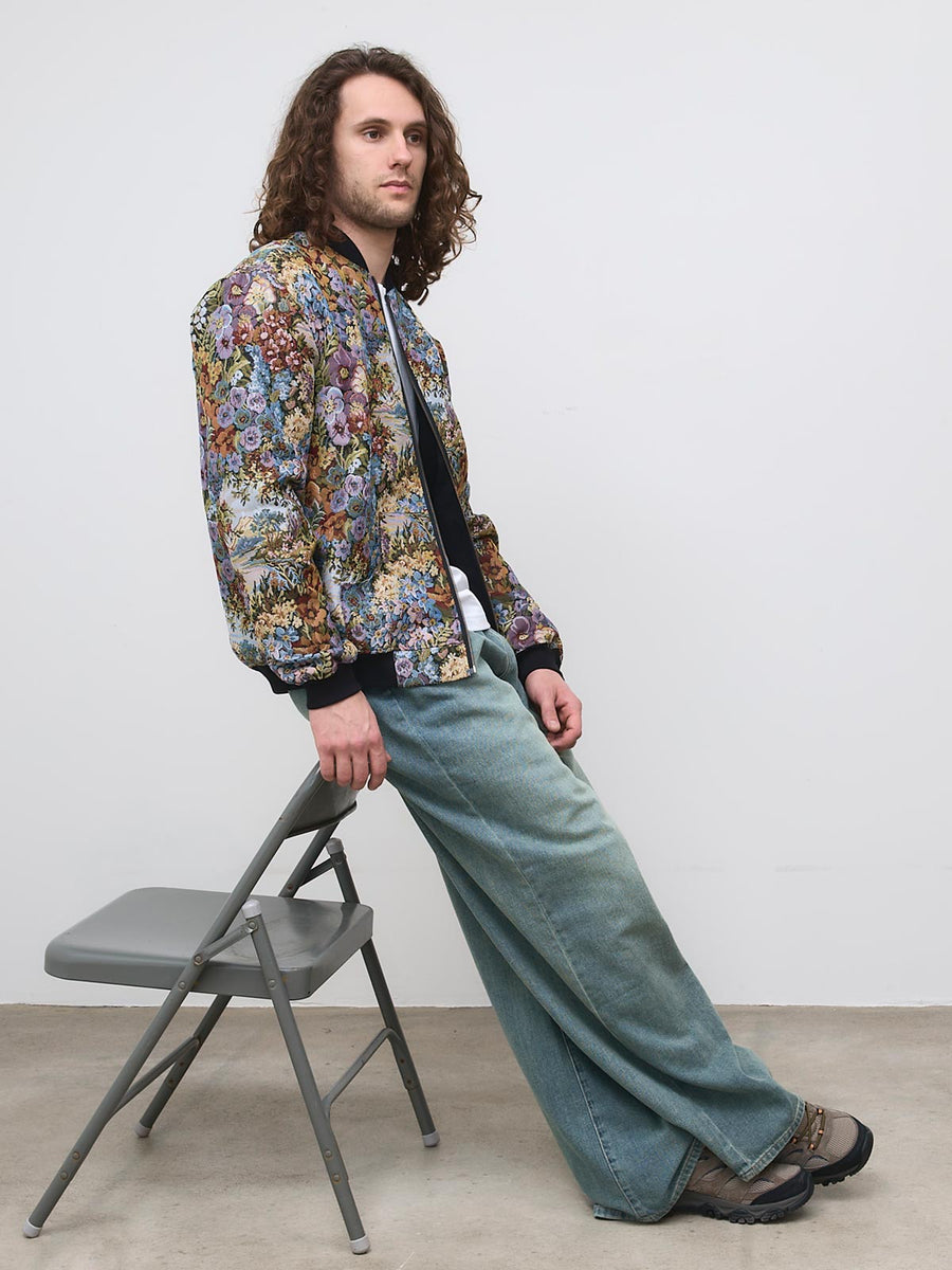 Siggi Reversible Bomber Jacket Bouquet/Black