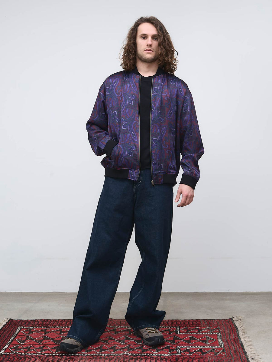 Fred Reversible Bomber Jacket Orchid/Black
