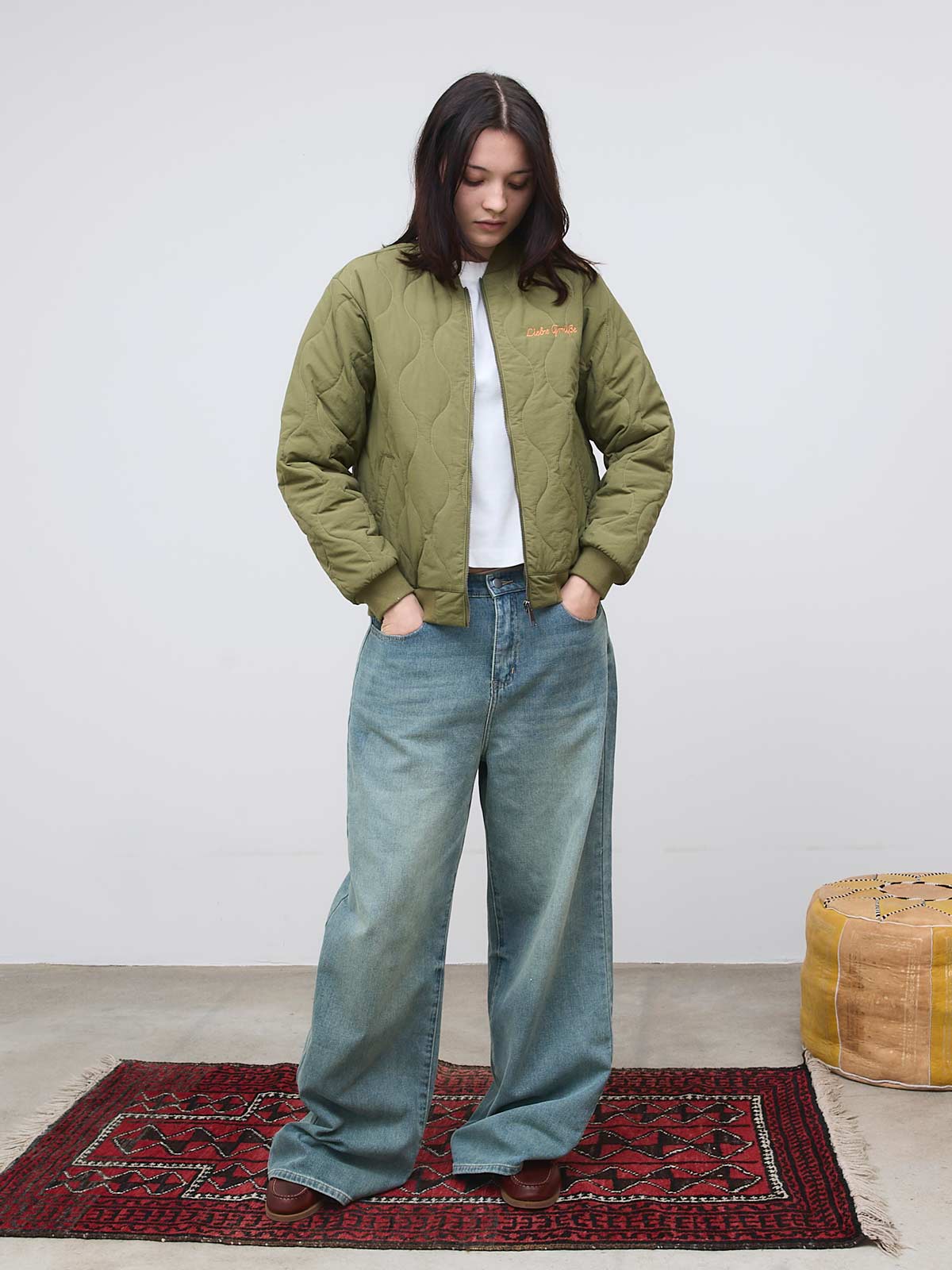Trudi Gesteppte Bomberjacke