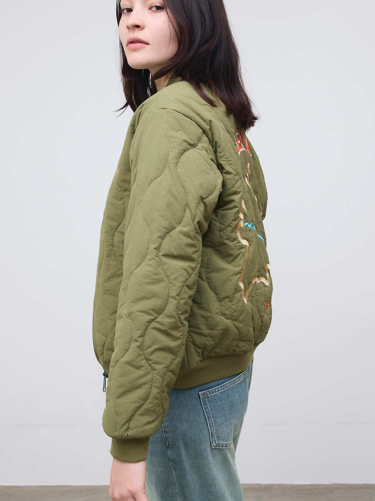 Trudi Gesteppte Bomberjacke