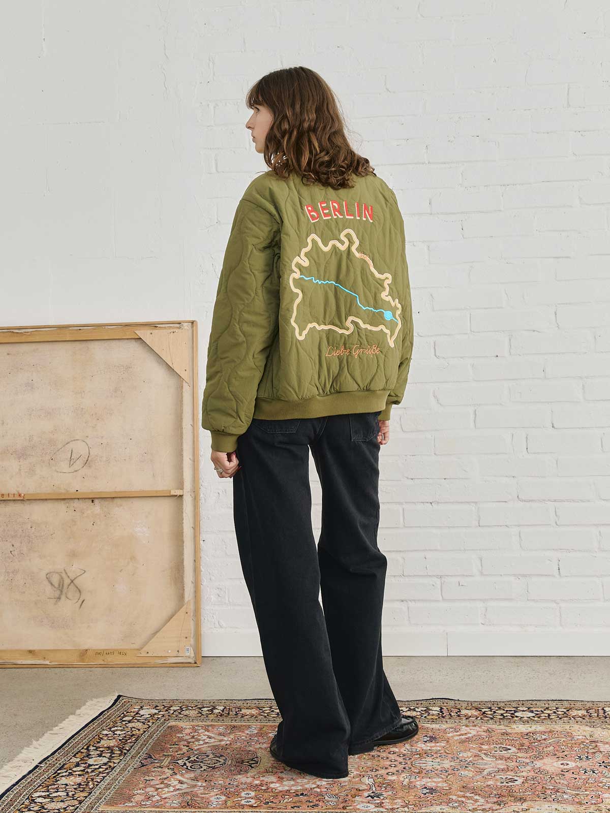 Trudi Quilted Bomber Jacket