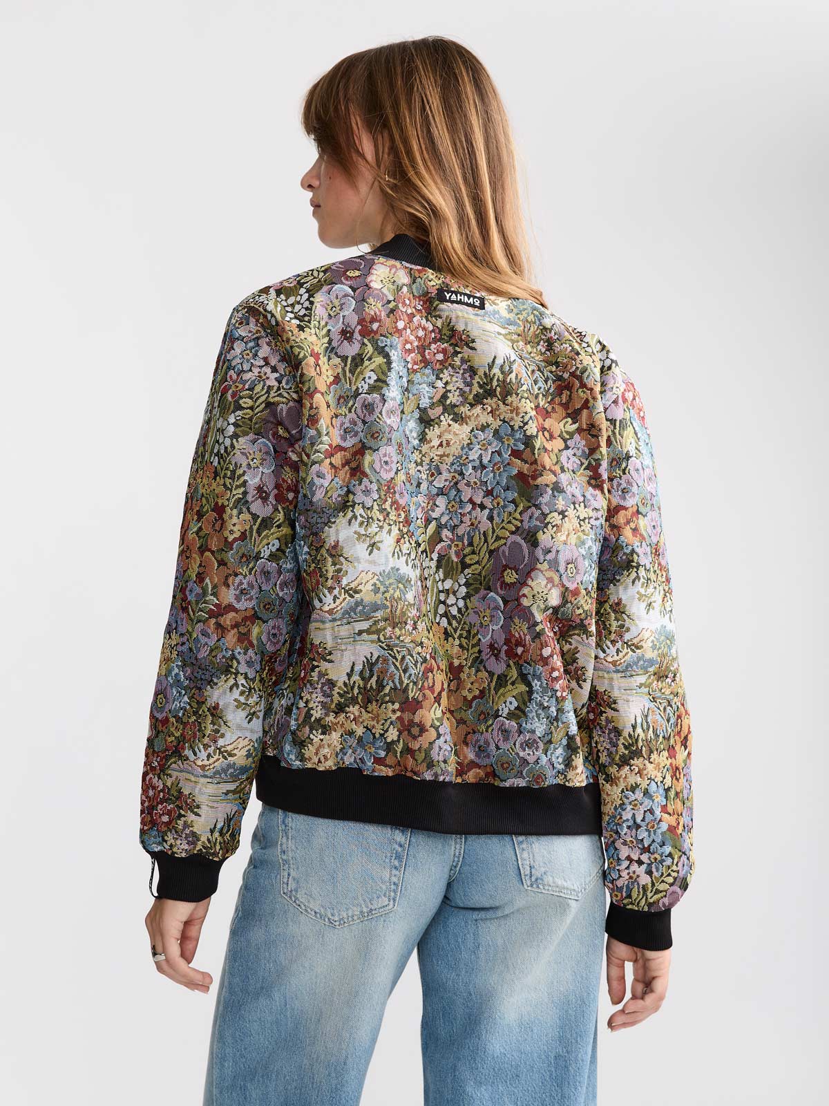 Berta Wendejacke Bouquet/Black