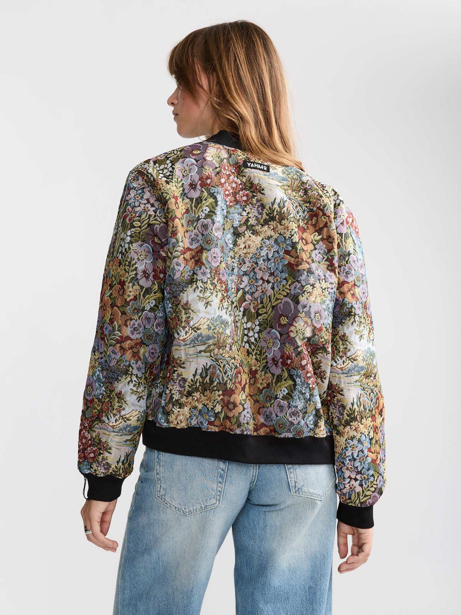 Berta Wendejacke Bouquet/Black