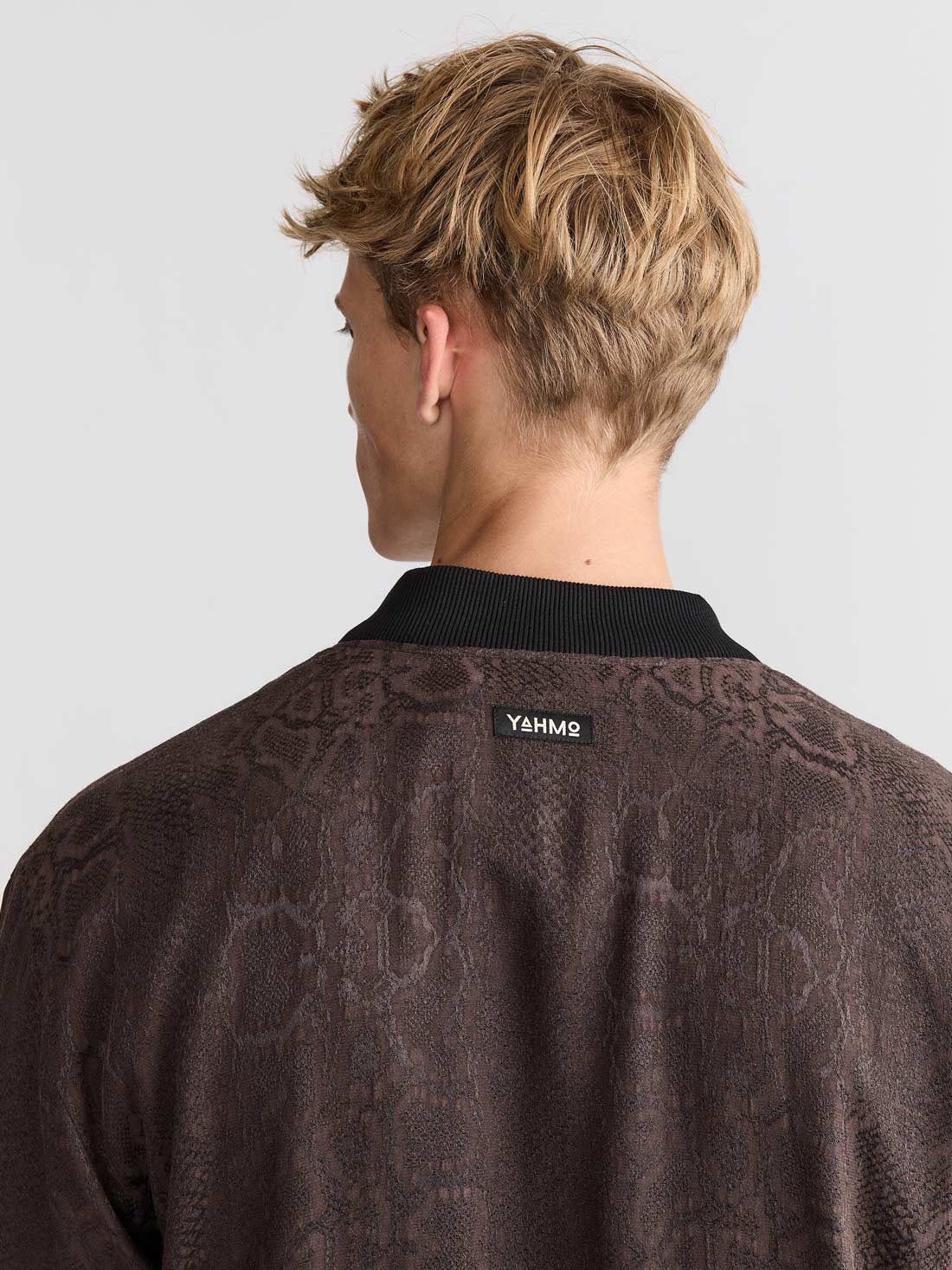 Laslo Reversible Bomber Jacket Cobra/Black