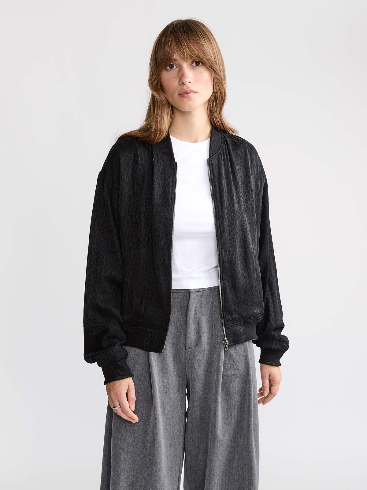 Lene Reversible Bomber Jacket Leo/Olive