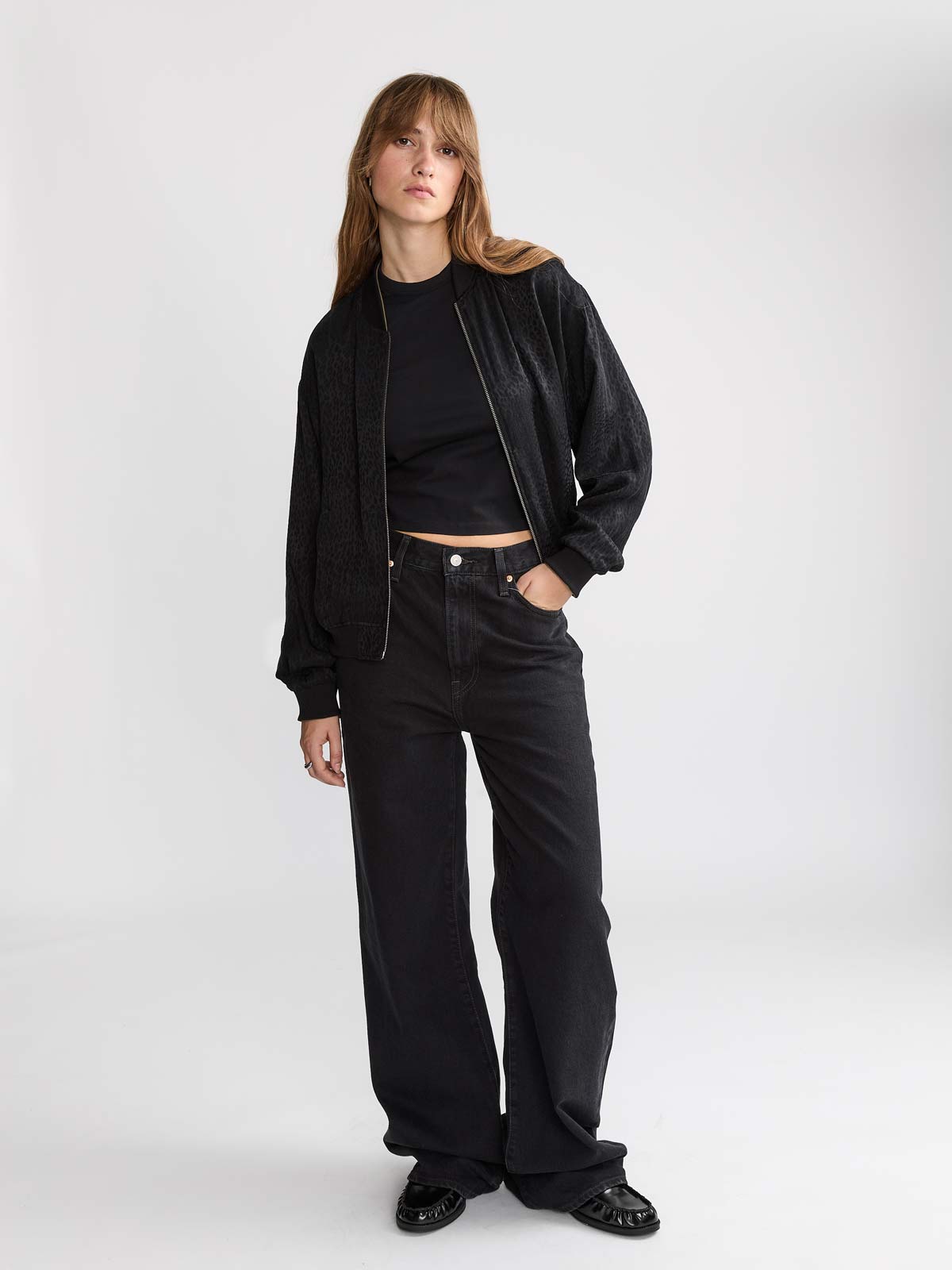 Lene Reversible Bomber Jacket Leo/Olive