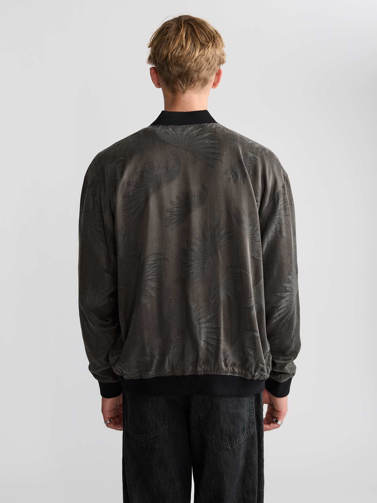 Fred Reversible Bomber Jacket Onyx/Black