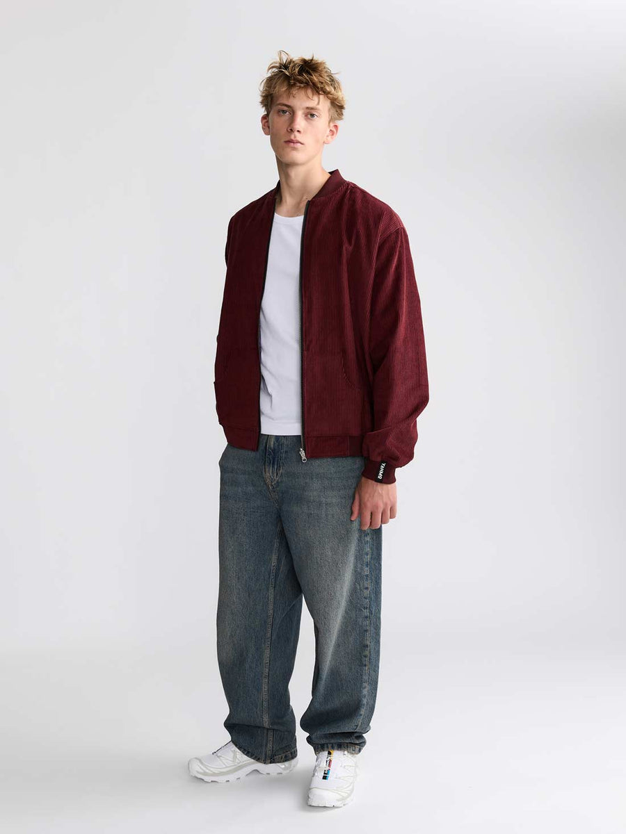 Oskar Reversible Bomber Jacket Orchid/Wine