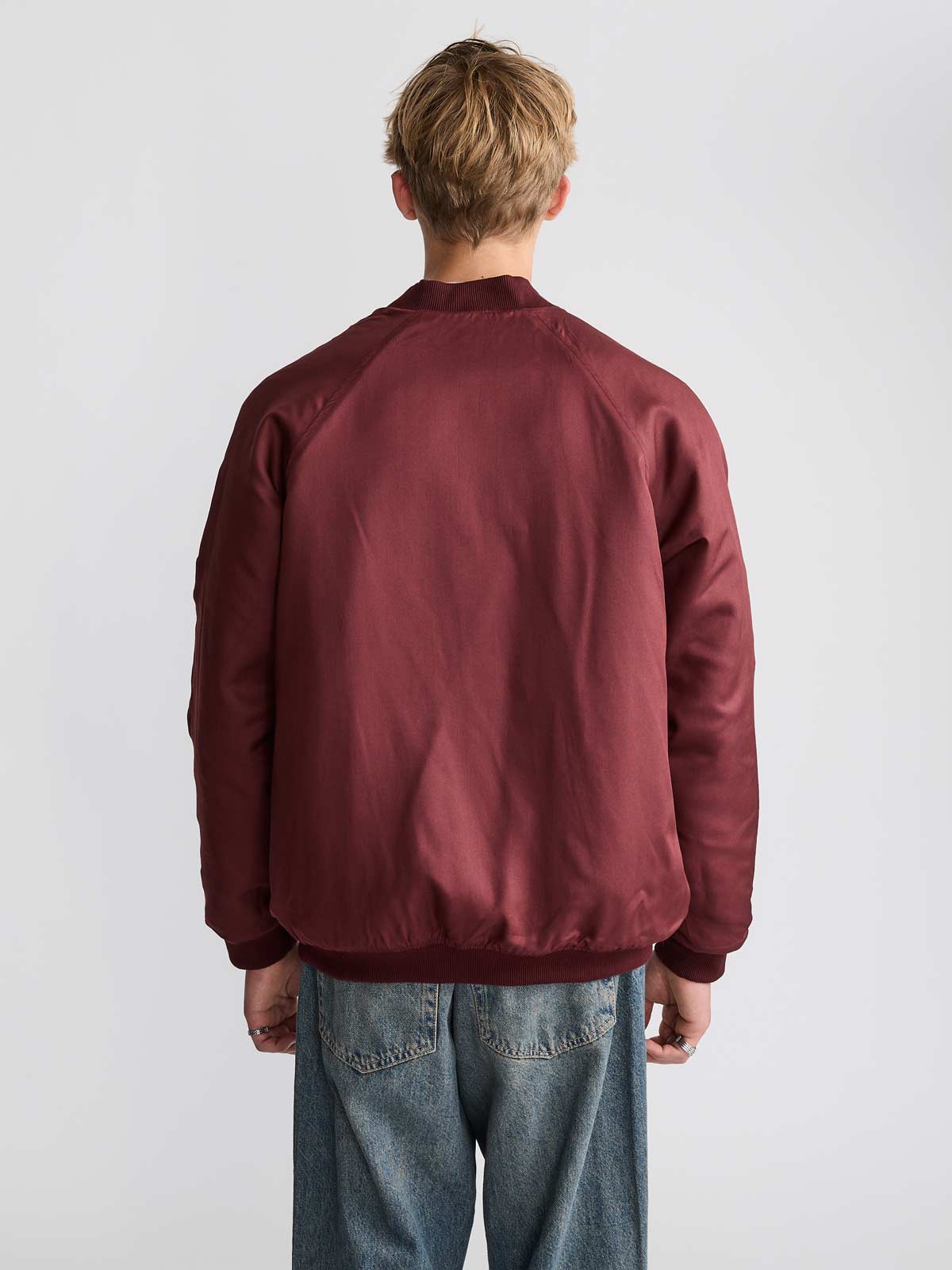 Bruno Reversible Bomber Jacket Rosie/Wine