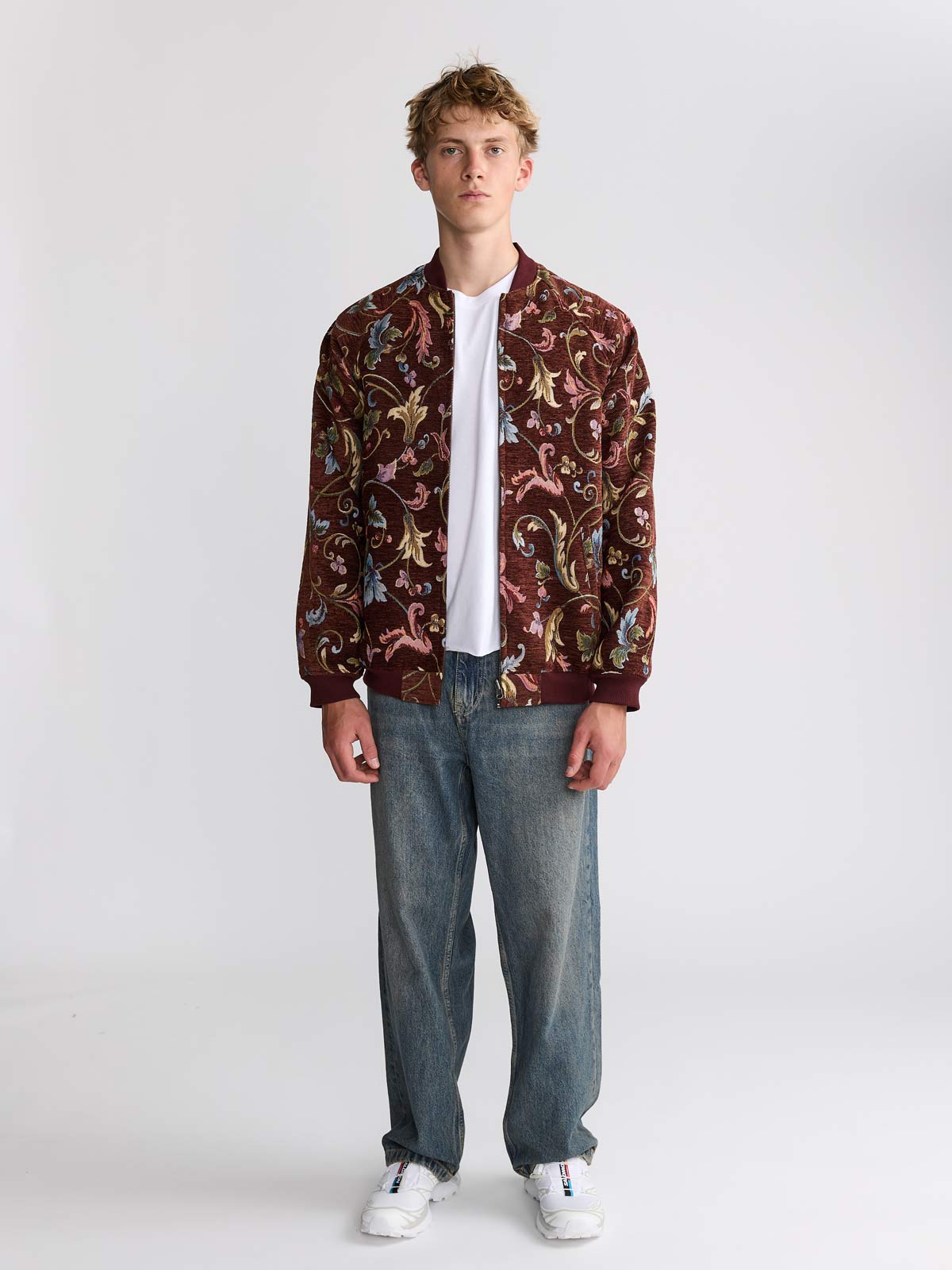 Bruno Reversible Bomber Jacket Rosie/Wine