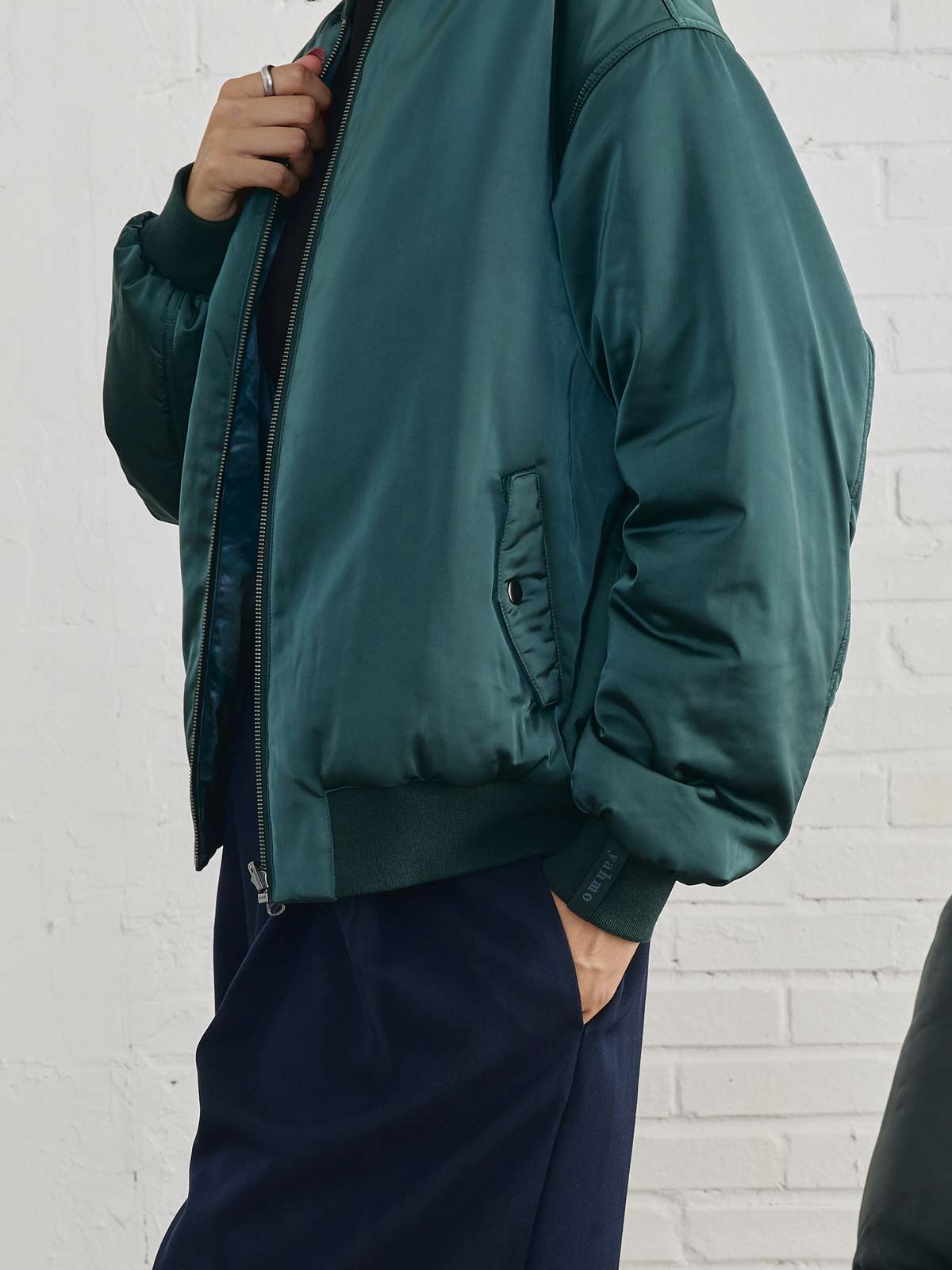 Grete Reversible Bomber Shadow/Petrol