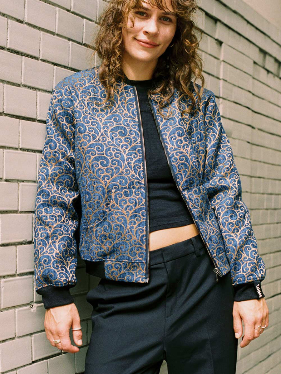 Berta Wendejacke Copper/Black