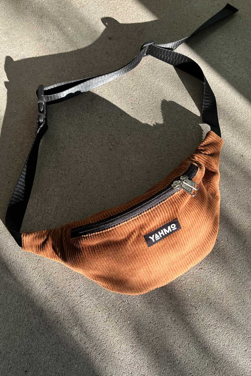 caramel Corduroy Bum Bag