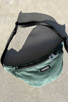 teal Corduroy Bum Bag