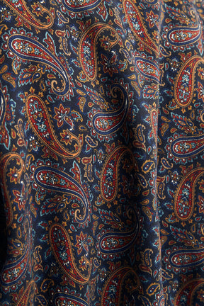 paisley/caramel Reversible Bomber Corduroy