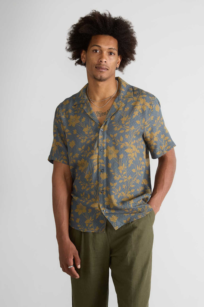 ikebana Better-Than-Silk Bowling Shirt