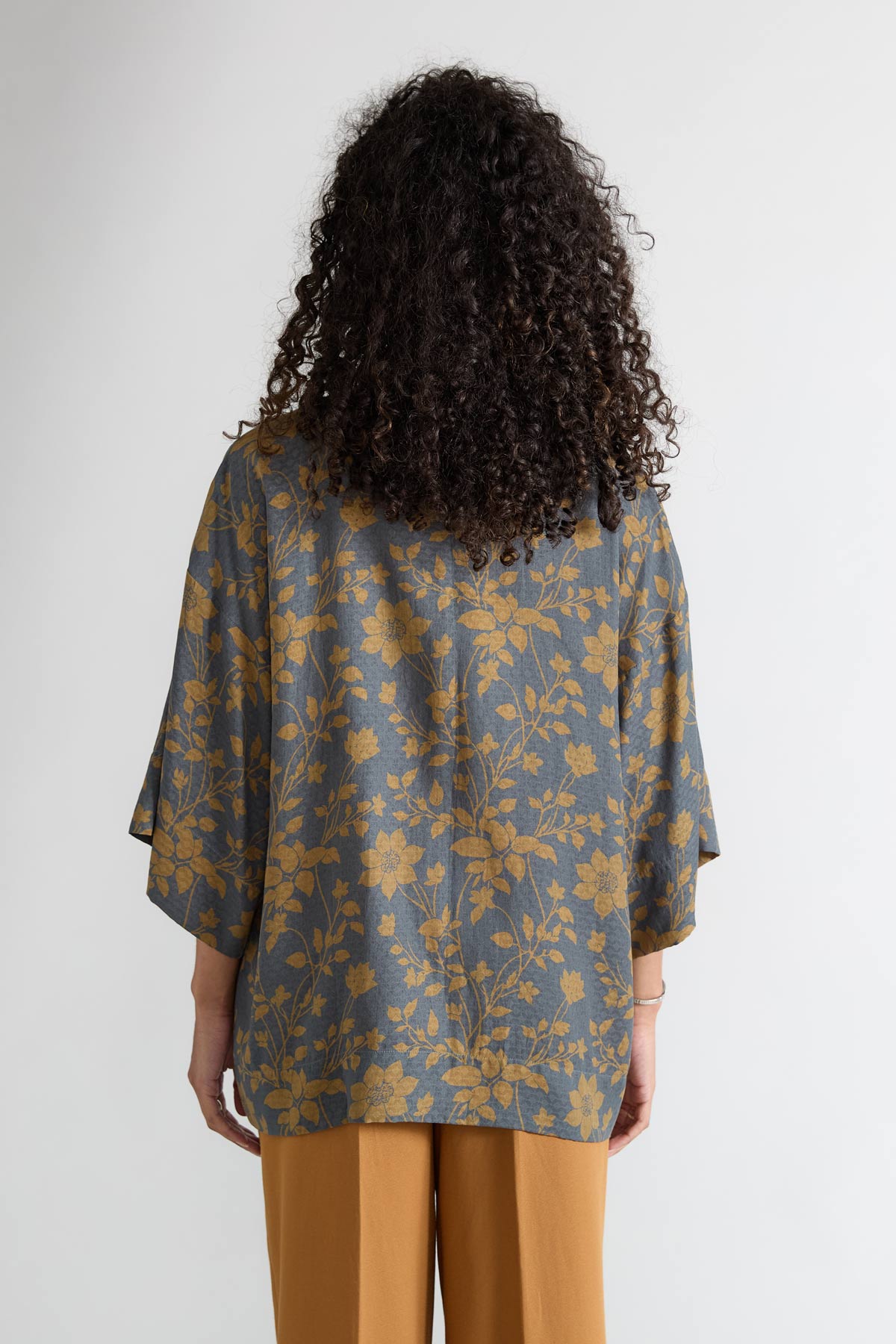 ikebana Luxurious Everyday Kimono