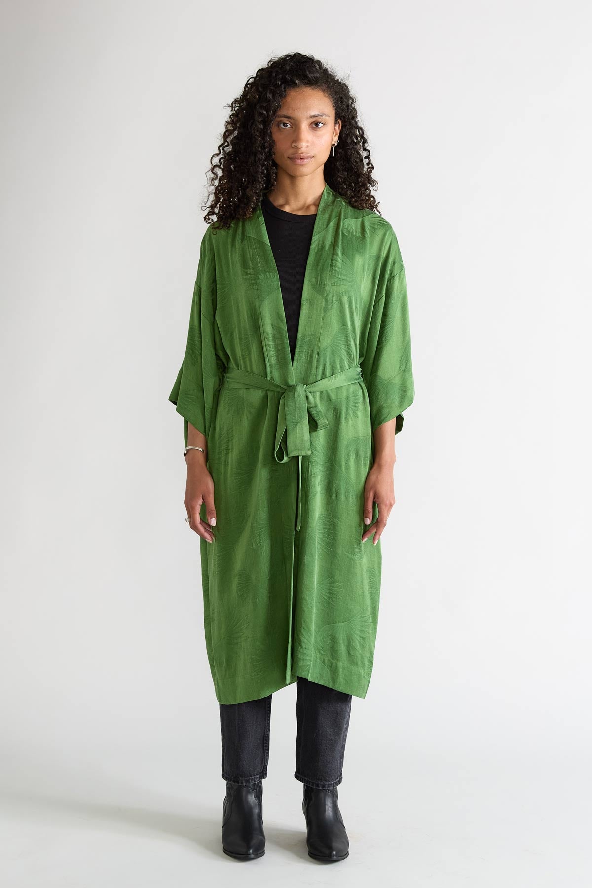 matcha Better-Than-Silk Kimono