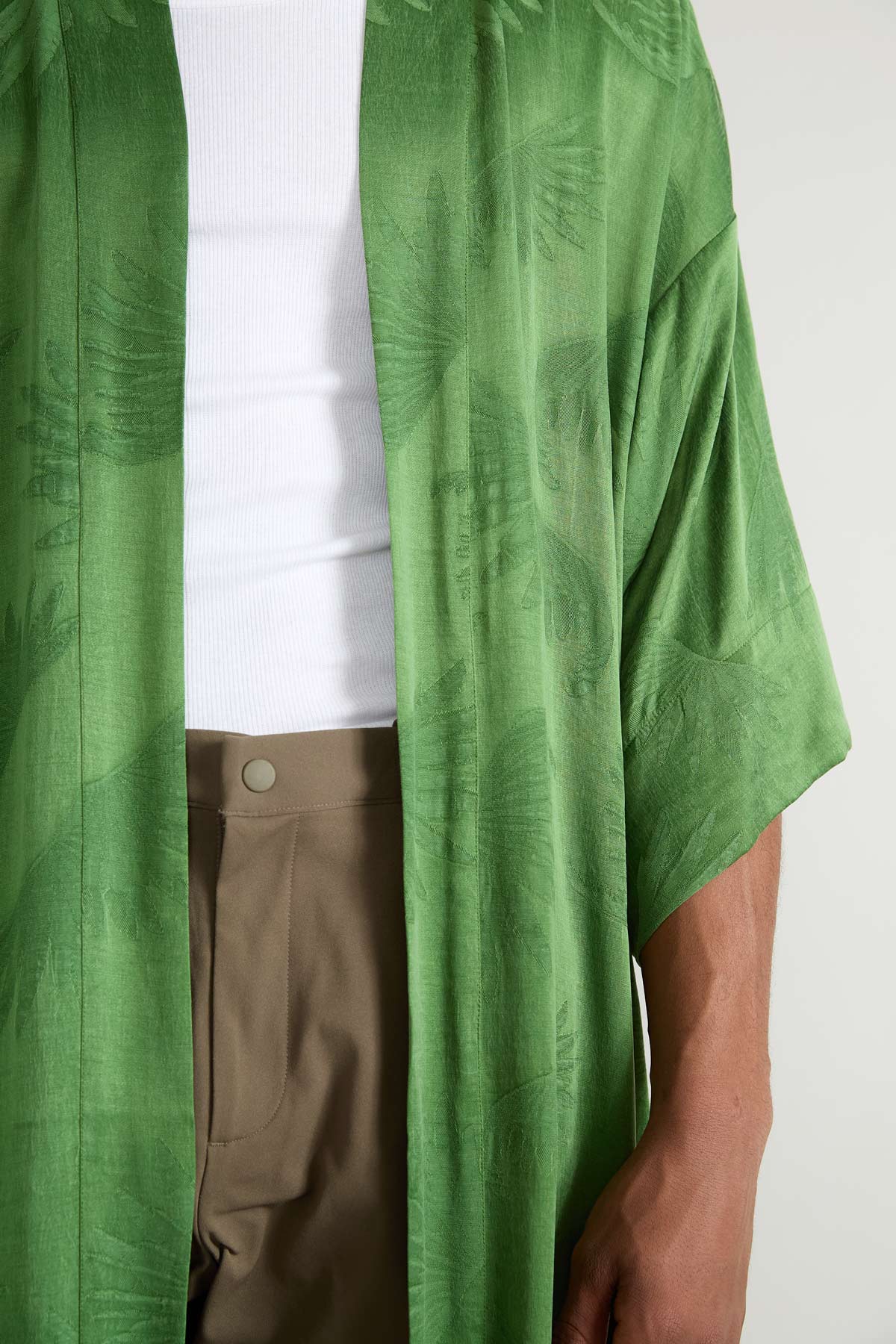 matcha Better-Than-Silk Kimono