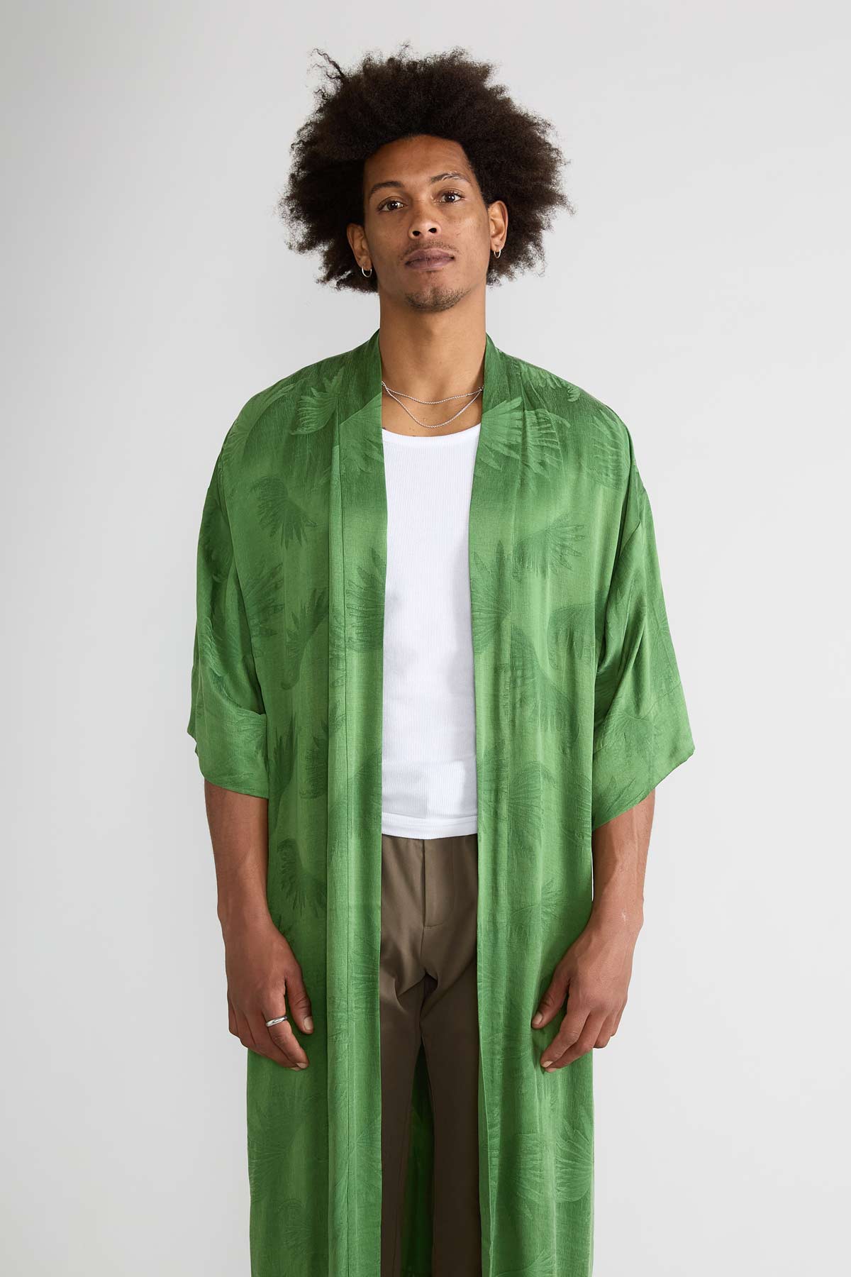 matcha Better-Than-Silk Kimono