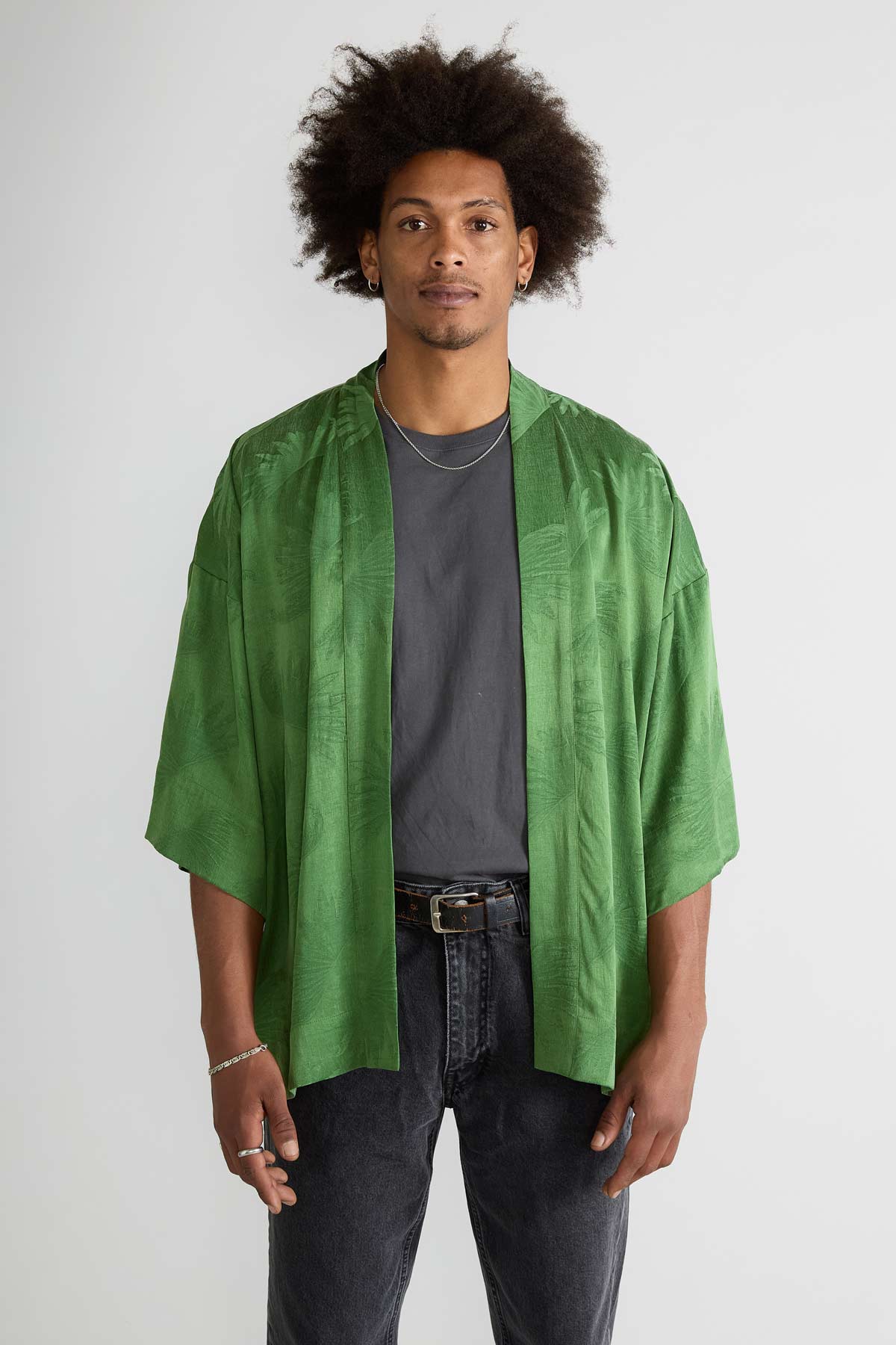 matcha Luxurious Everyday Kimono