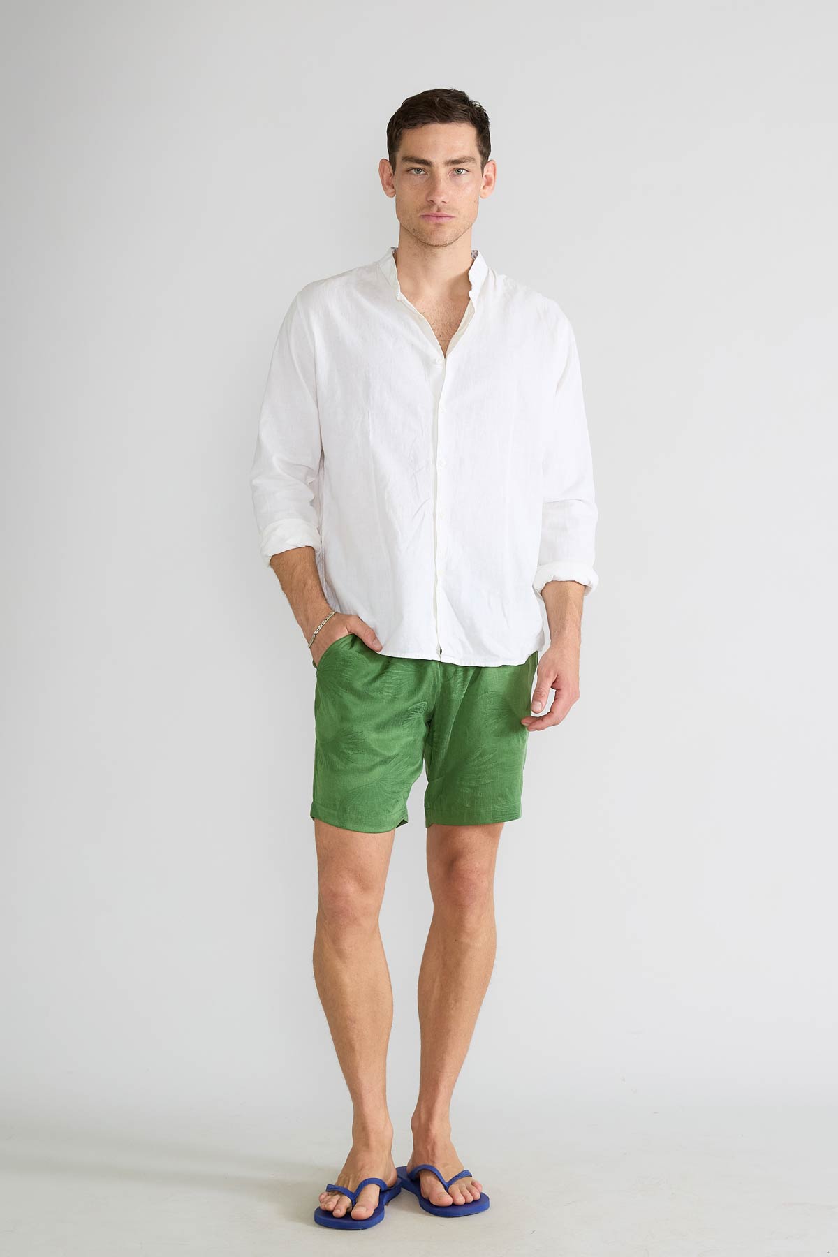 matcha Lightweight Travel Shorts