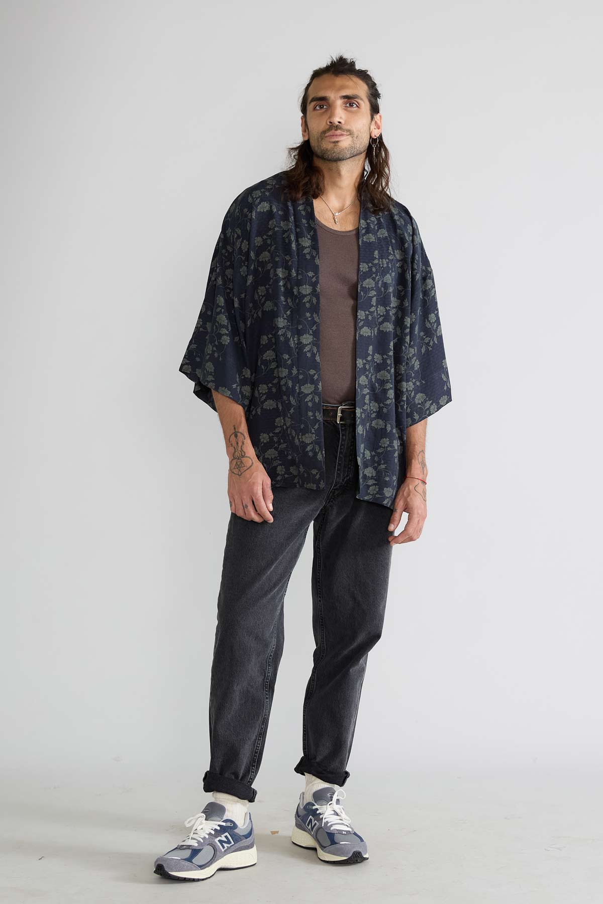 midnight Luxurious Everyday Kimono