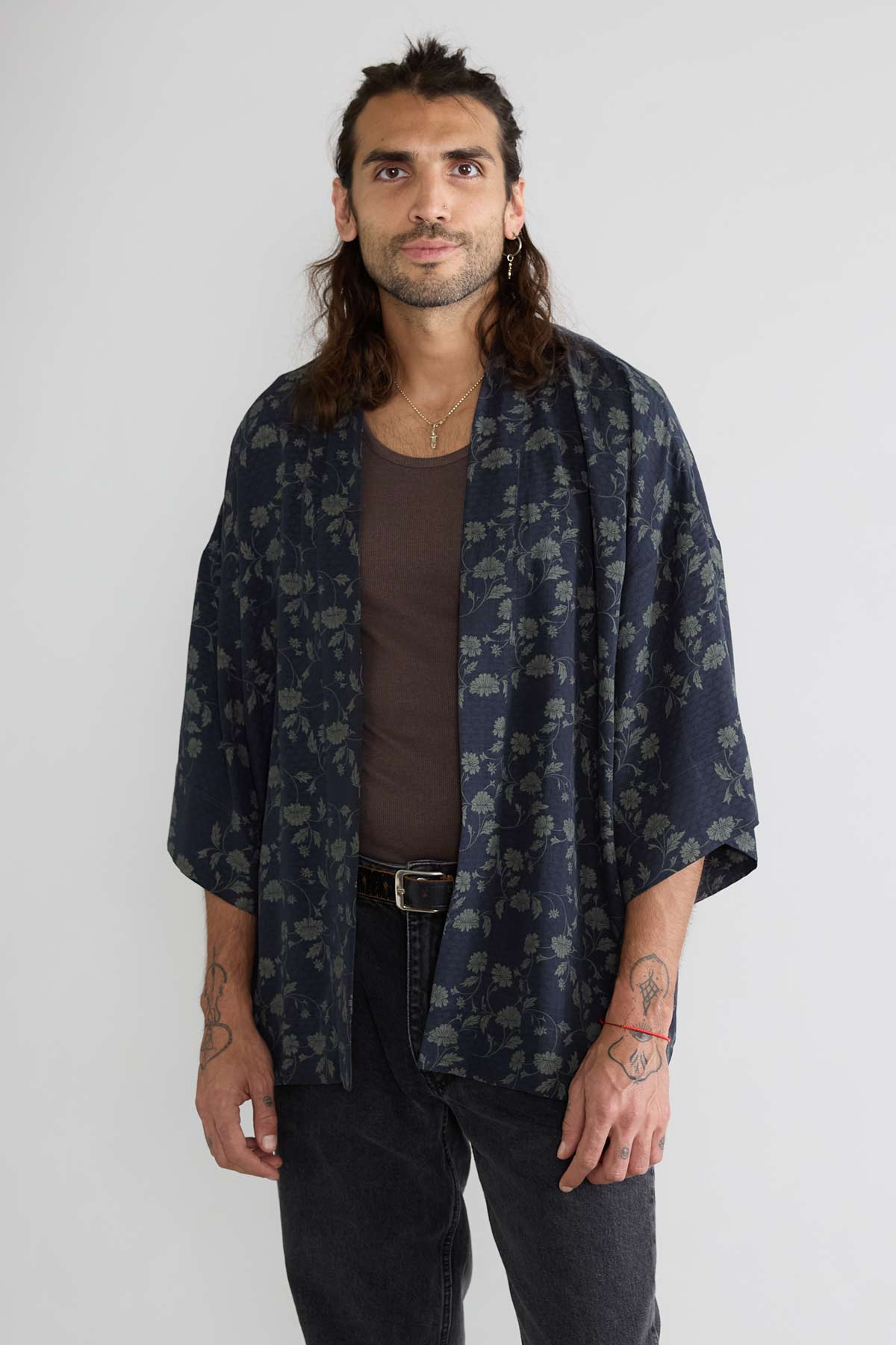 midnight Luxurious Everyday Kimono