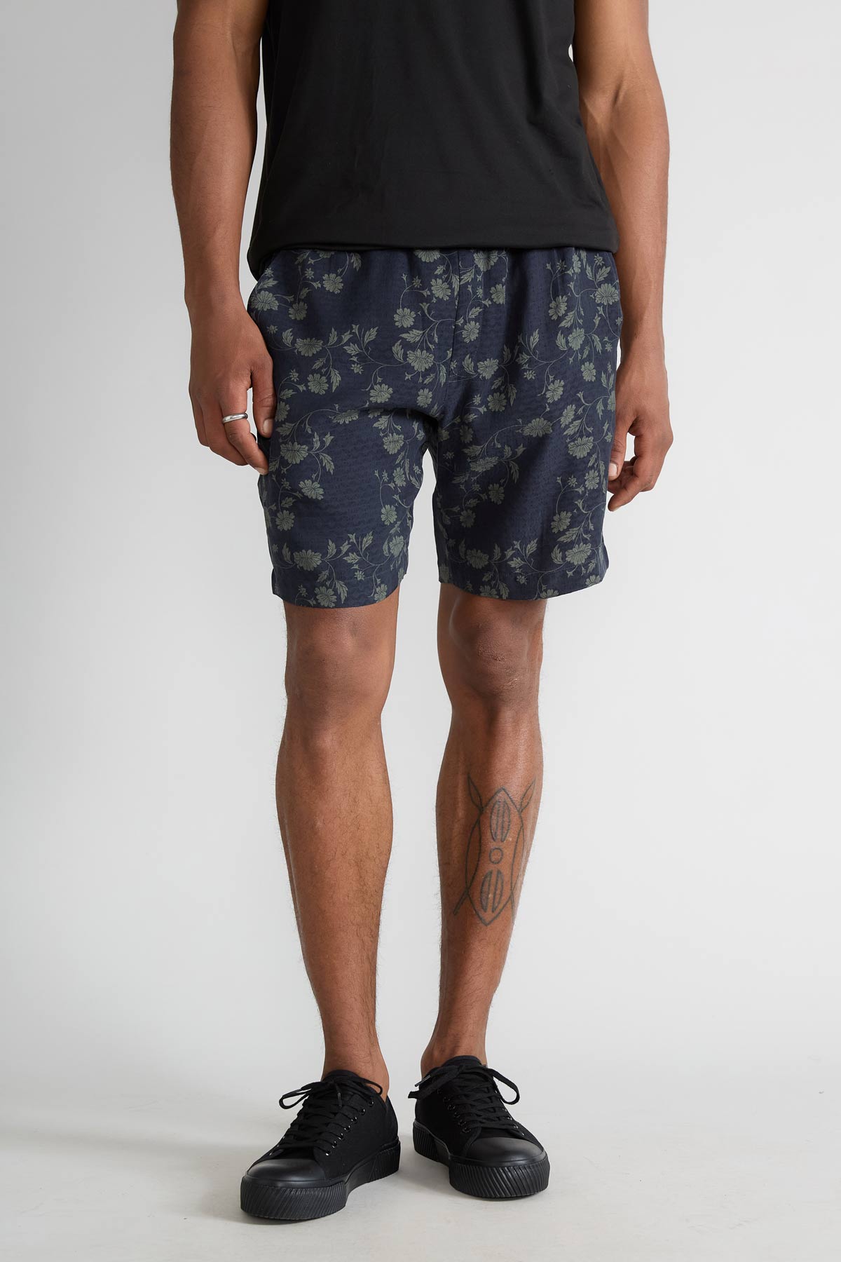 midnight Lightweight Travel Shorts