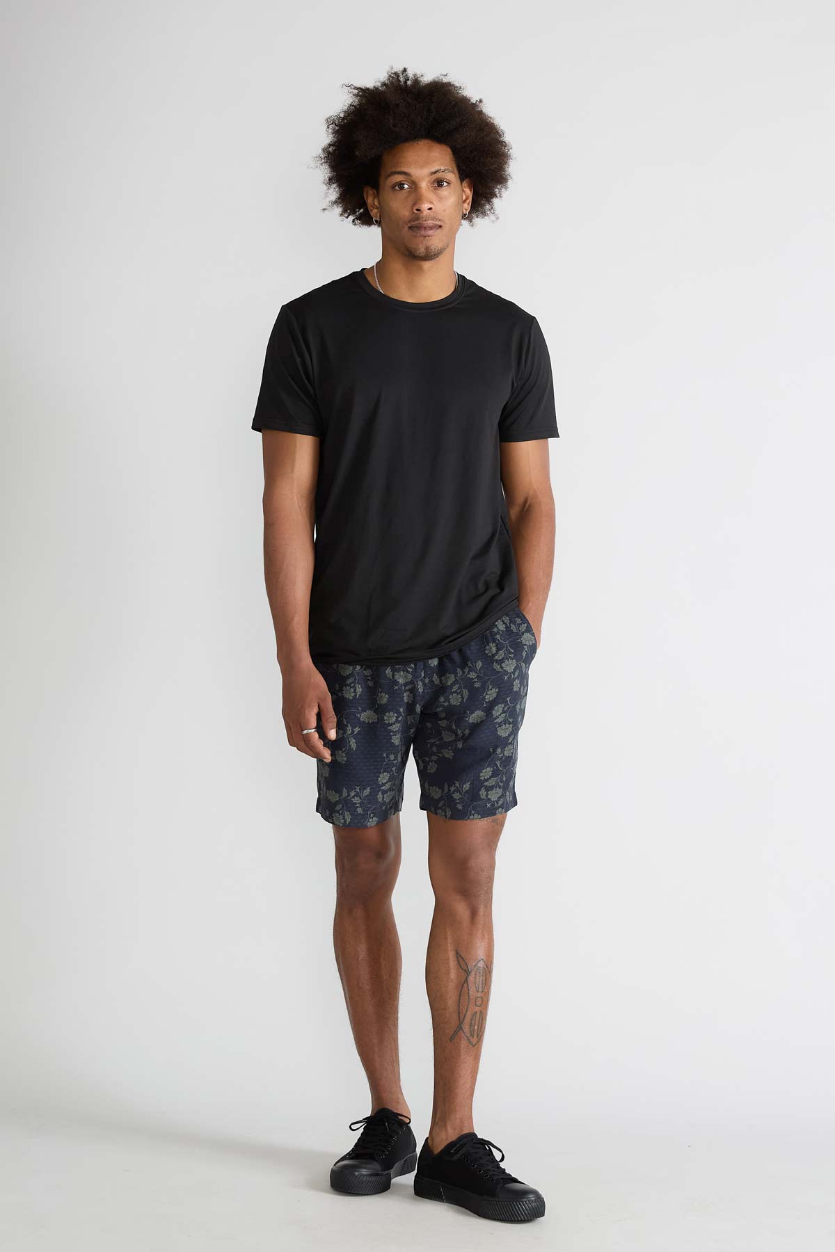 midnight Lightweight Travel Shorts