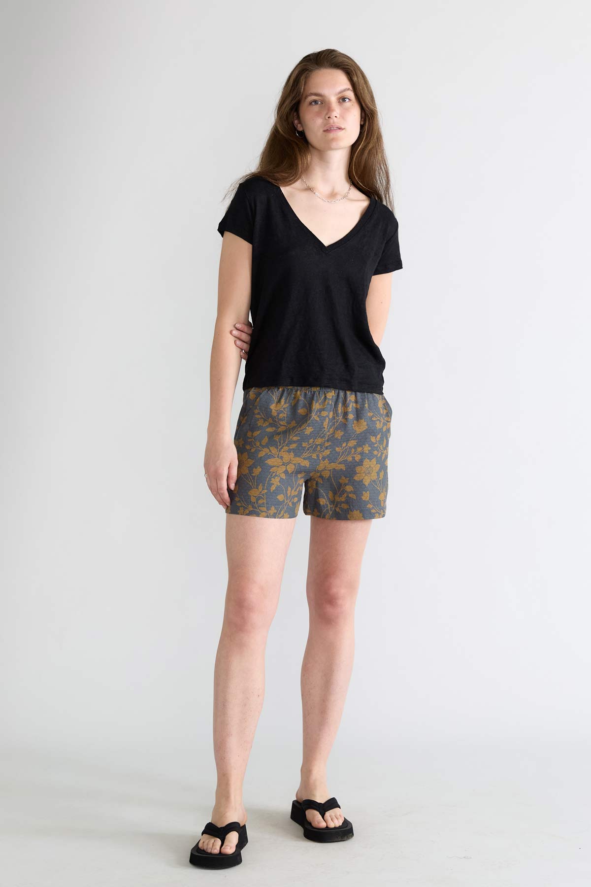 ikebana Lightweight Travel Shorts