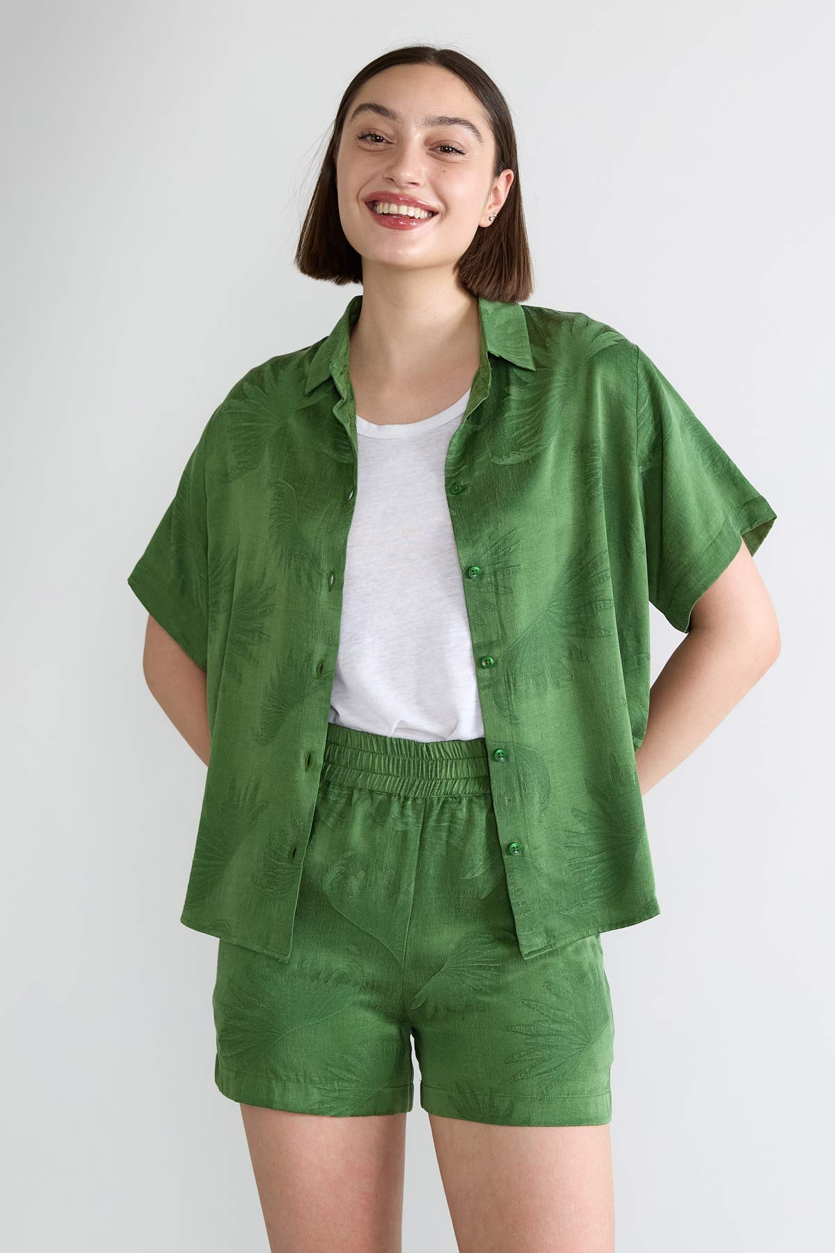 matcha Better-Than-Silk Shirt