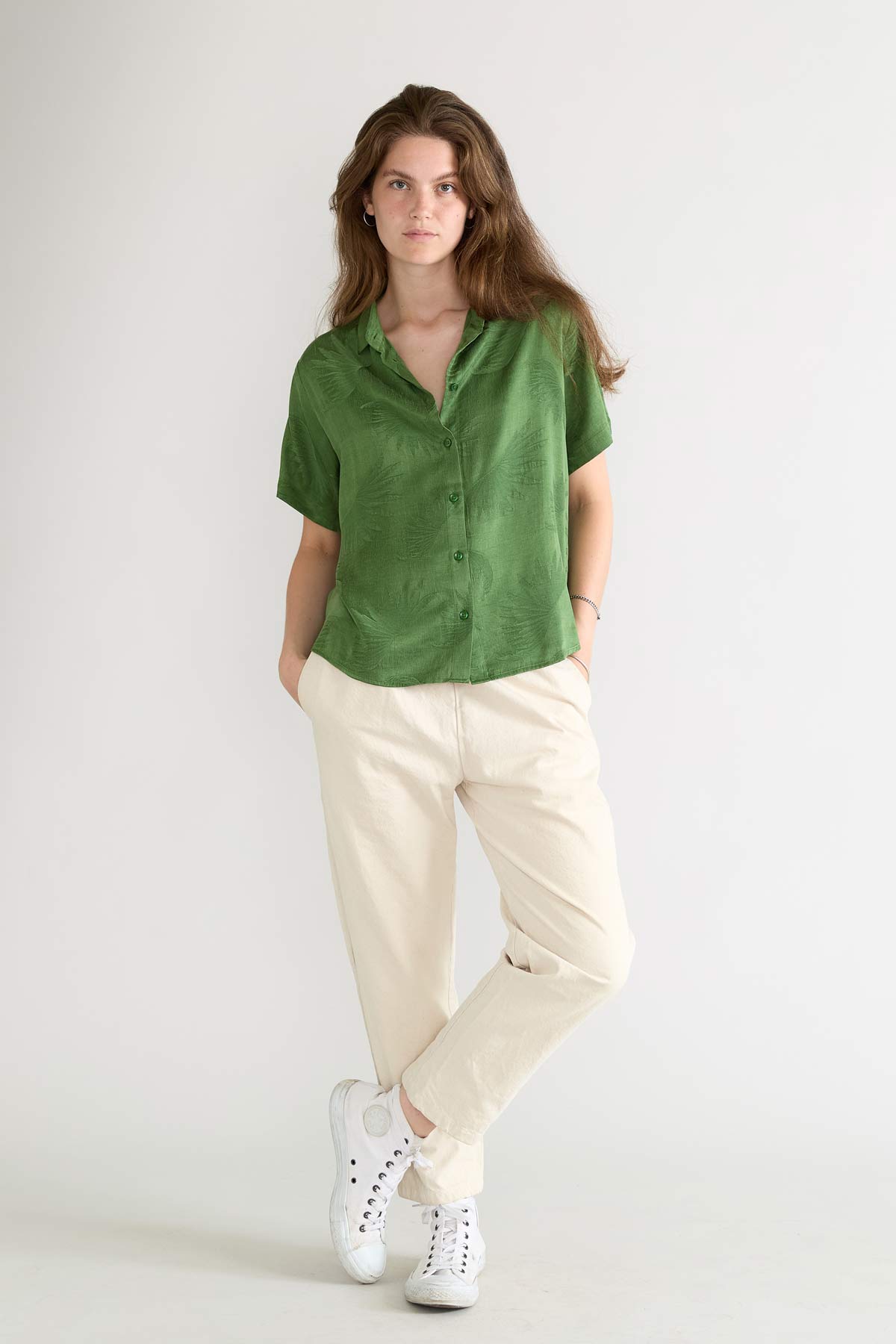 matcha Better-Than-Silk Shirt