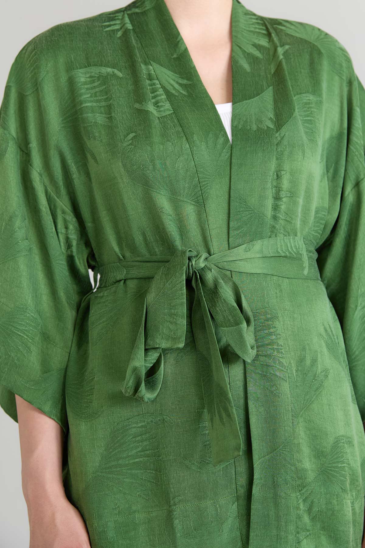 matcha Luxurious Everyday Kimono