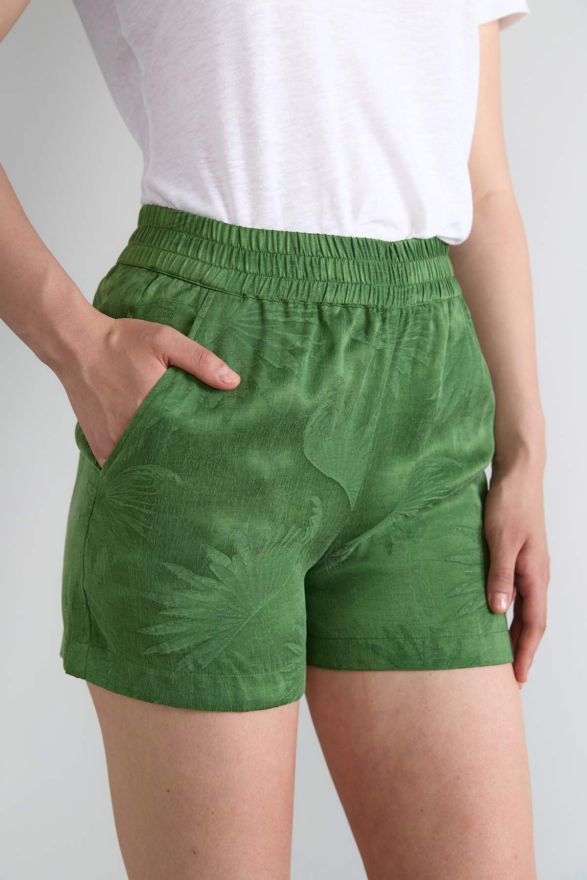 matcha Lightweight Travel Shorts