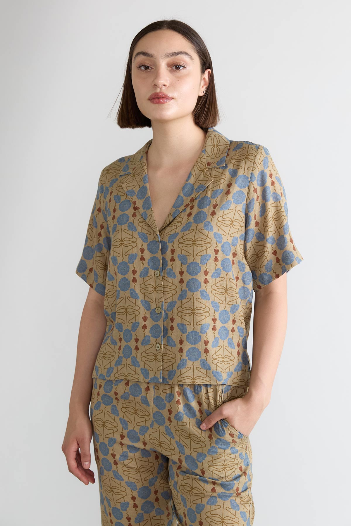 memory Better-Than-Silk Bowling Shirt