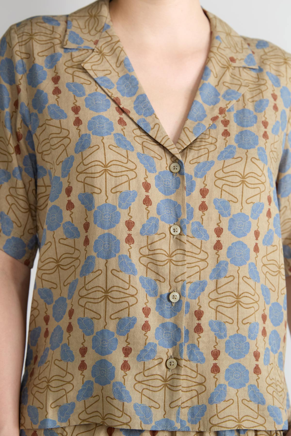 memory Better-Than-Silk Bowling Shirt