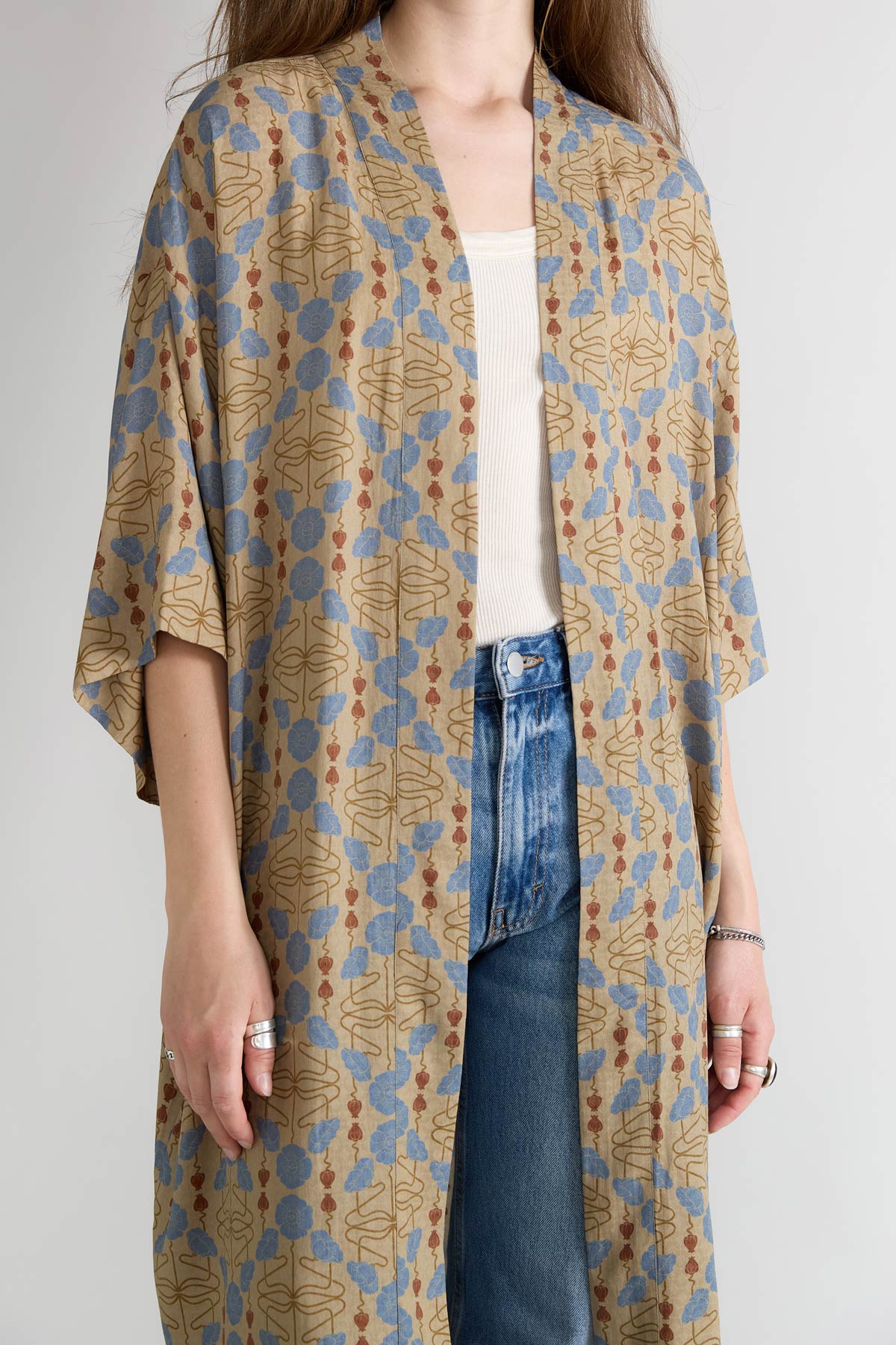 memory Better-Than-Silk Kimono