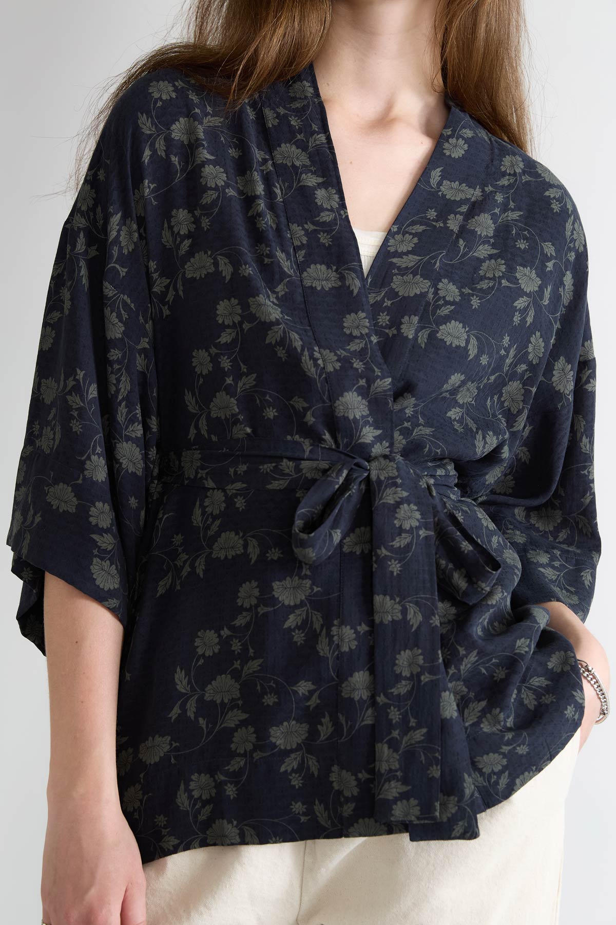 midnight Luxurious Everyday Kimono