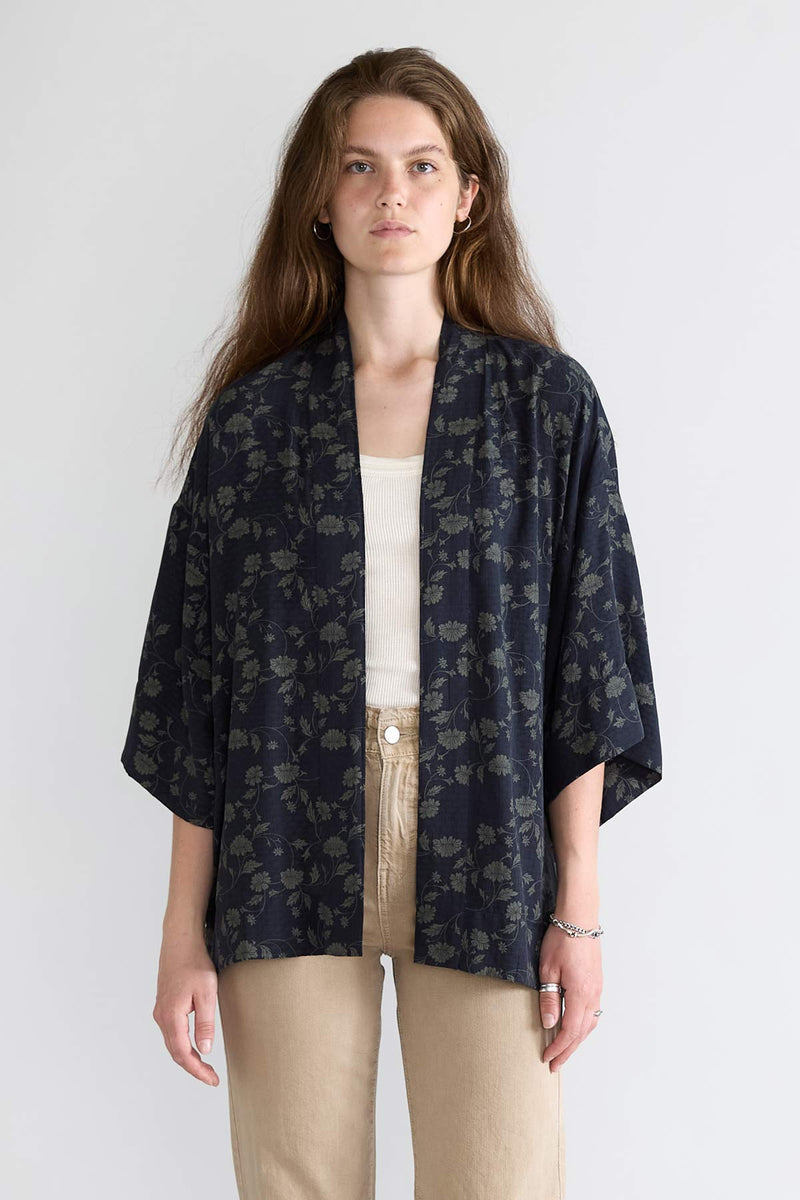 midnight Luxurious Everyday Kimono