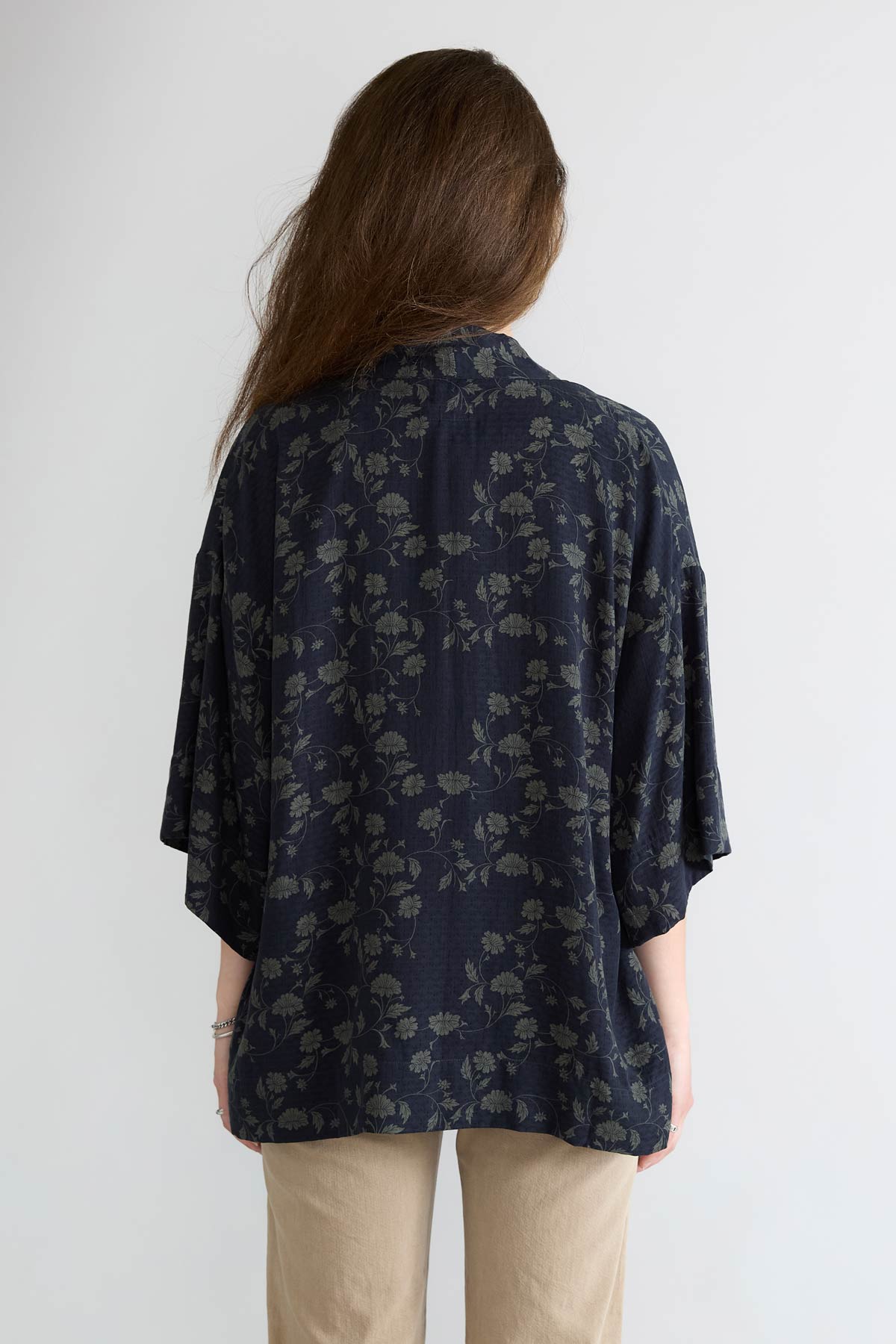 midnight Luxurious Everyday Kimono