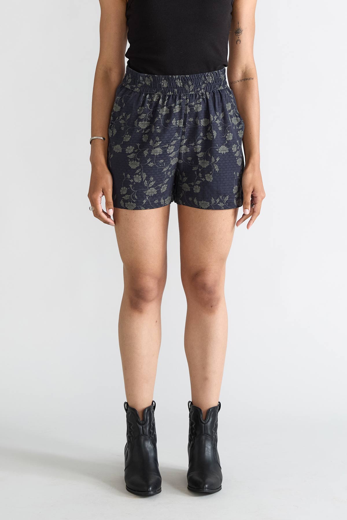 midnight Lightweight Travel Shorts