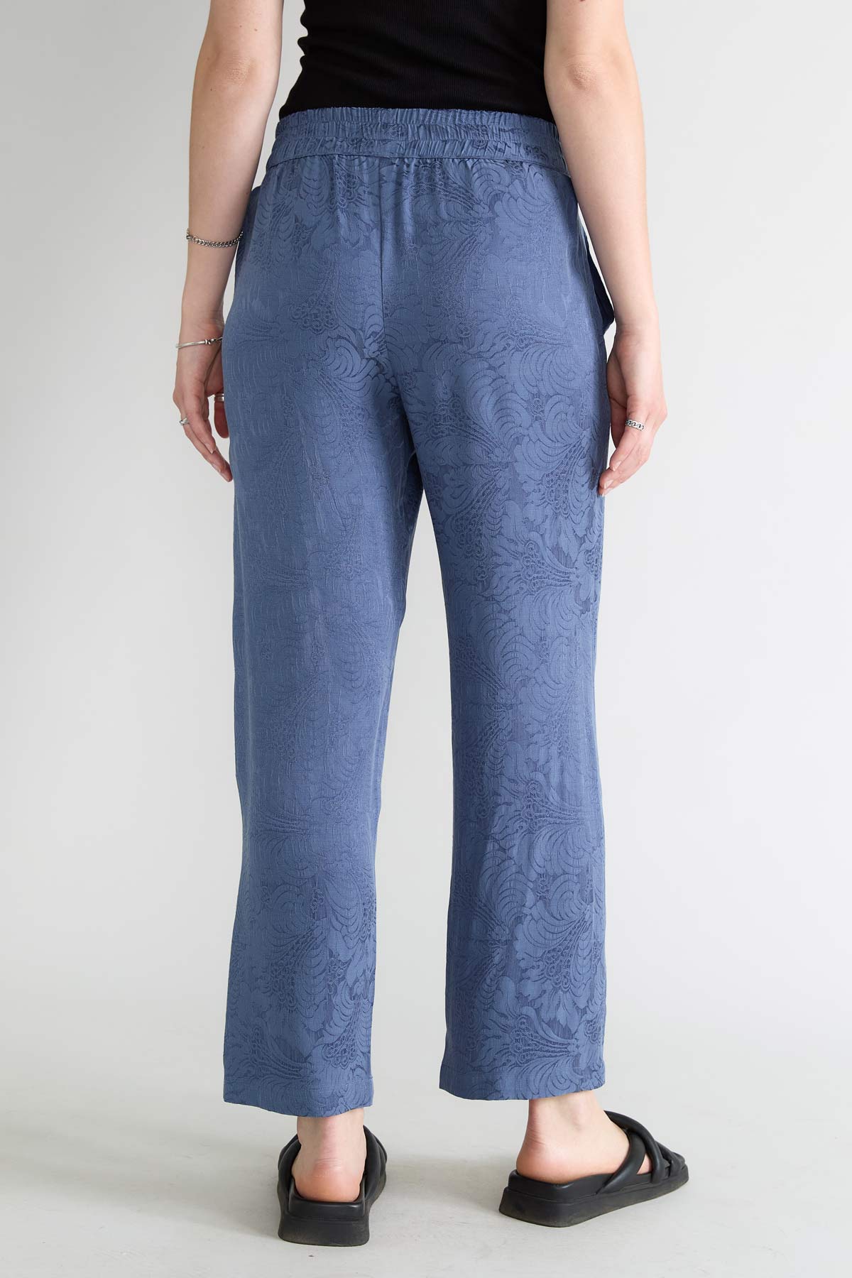 zen indigo Luxurious Everyday Pants