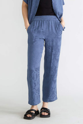 zen indigo Luxurious Everyday Pants